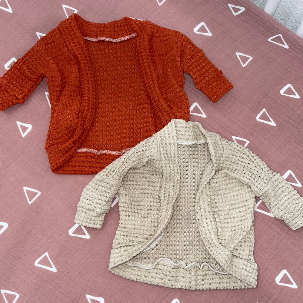 Two great sweaters NEWBORN